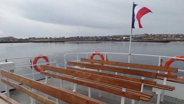 The Jeune France boat deck